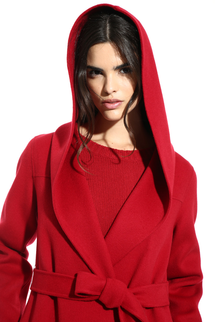 Drap coat with hood Intrend Drap coat with hood Intrend