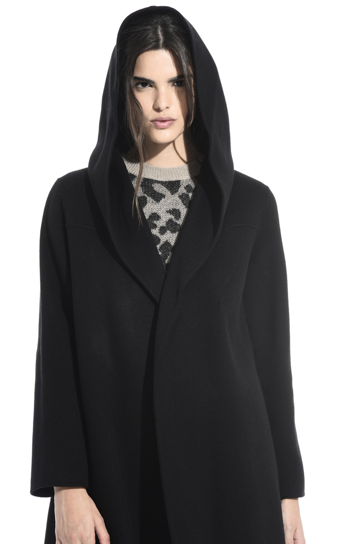 Drap coat with hood Intrend Drap coat with hood Intrend