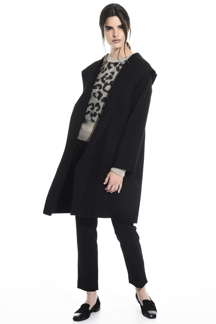 Drap coat with hood Intrend Drap coat with hood Intrend