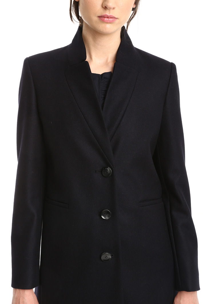 Felted wool-blend coat Intrend Felted wool-blend coat Intrend