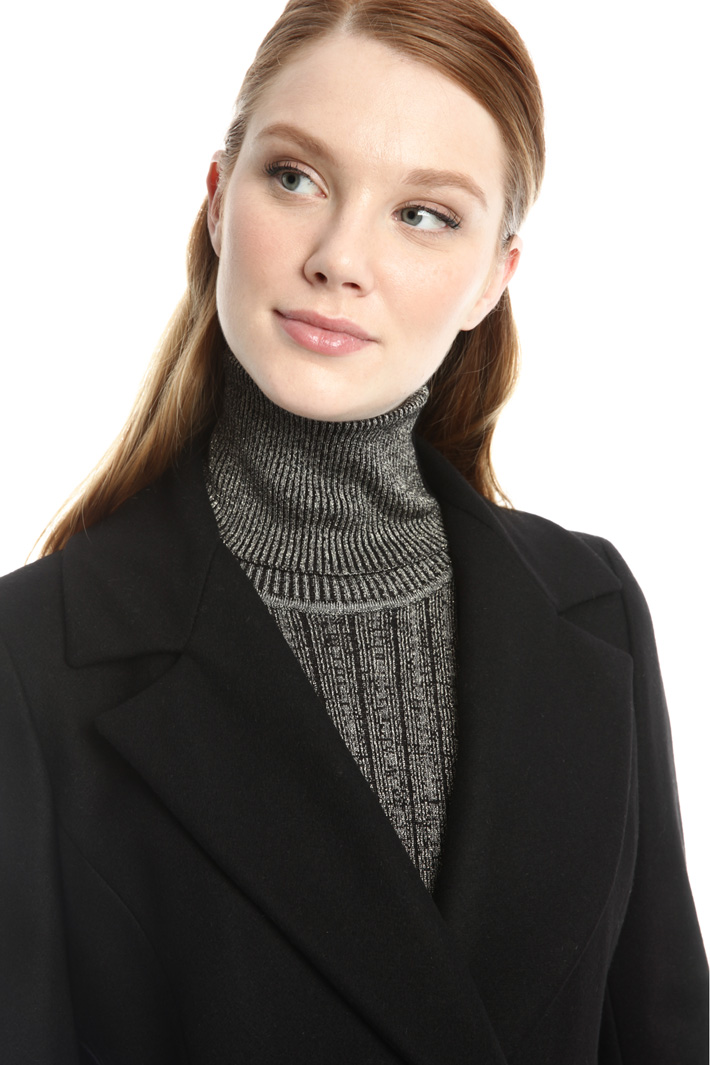 Embroidered cuff coat Intrend Embroidered cuff coat Intrend