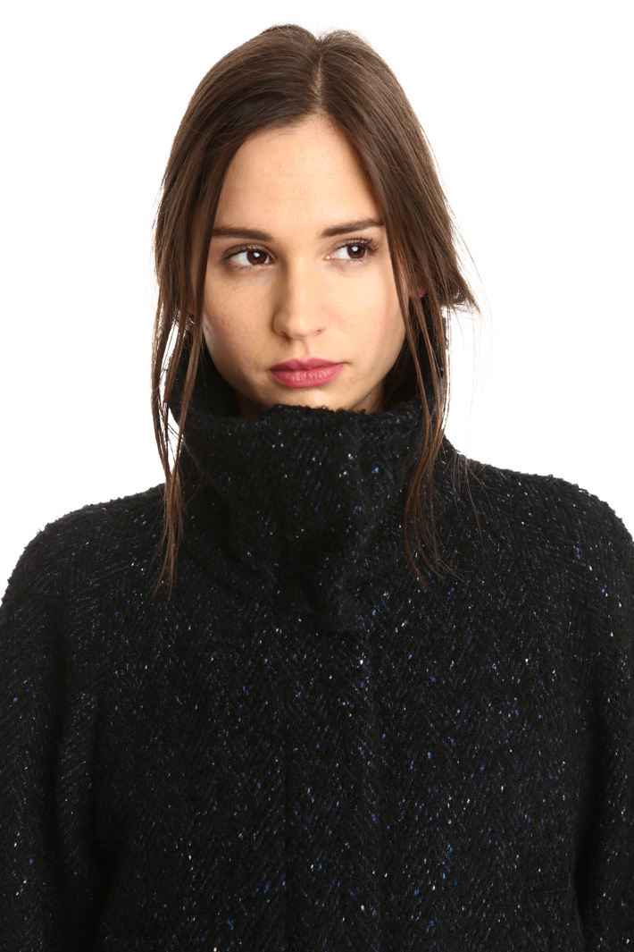 Cappa in tweed di lana Intrend Cappa in tweed di lana Intrend