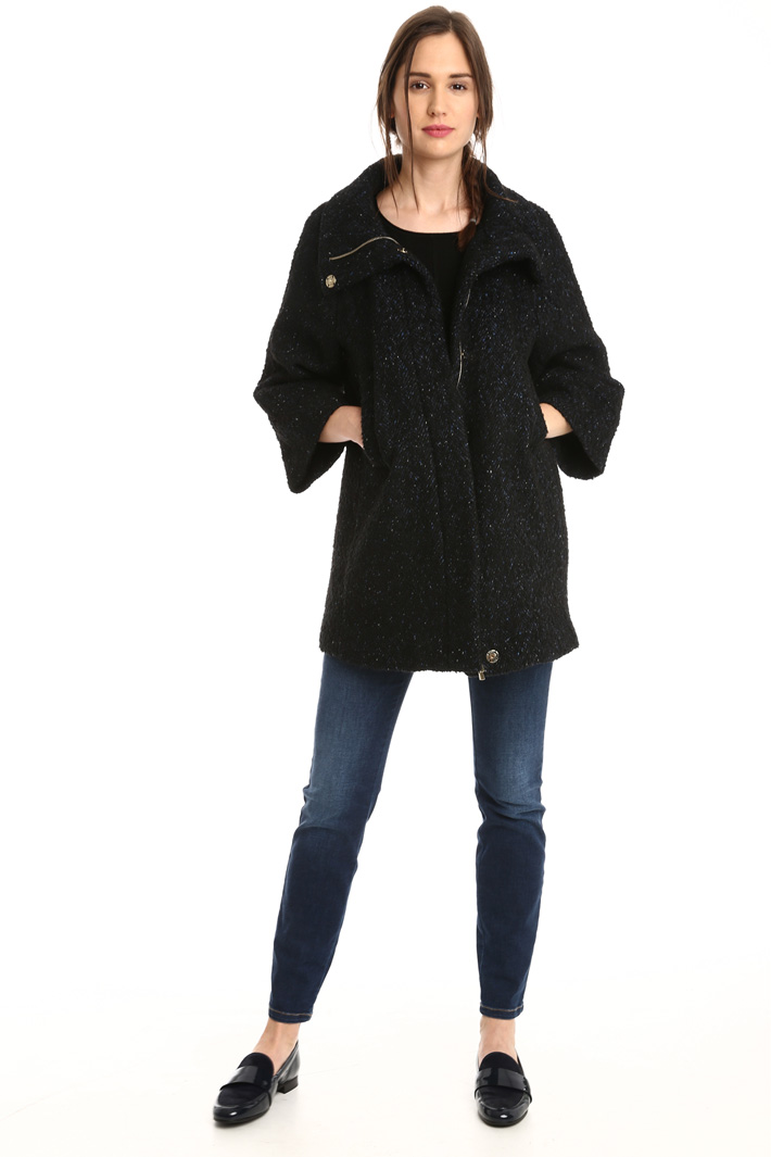 Cappa in tweed di lana Intrend Cappa in tweed di lana Intrend