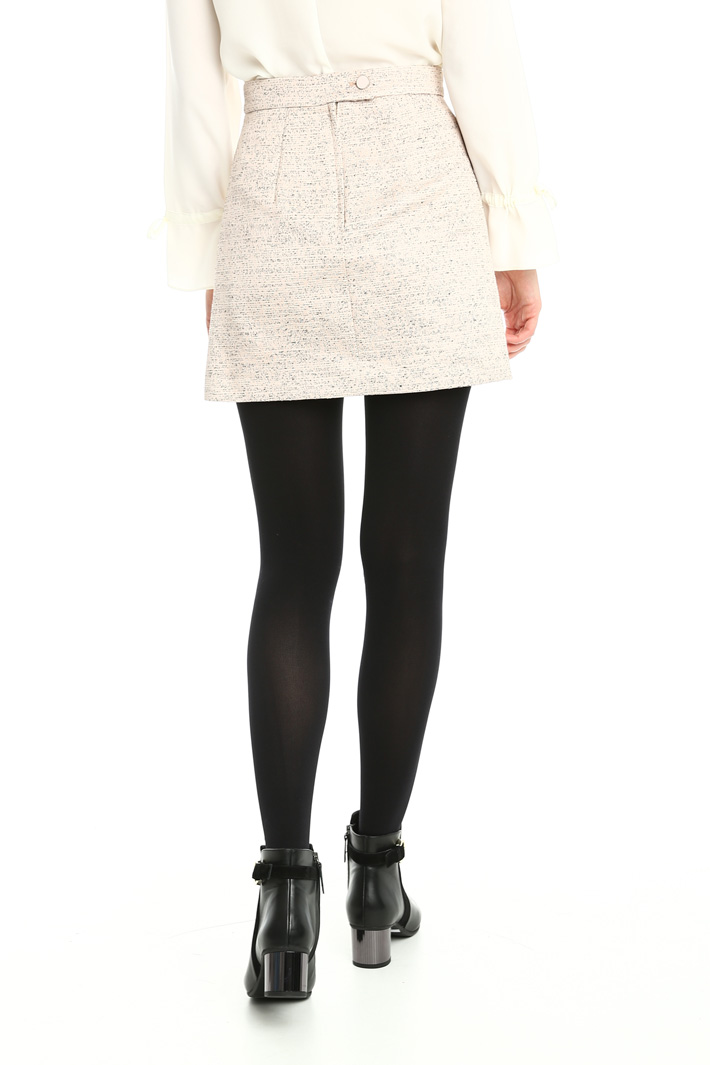 Minigonna in jacquard lurex Intrend Minigonna in jacquard lurex Intrend