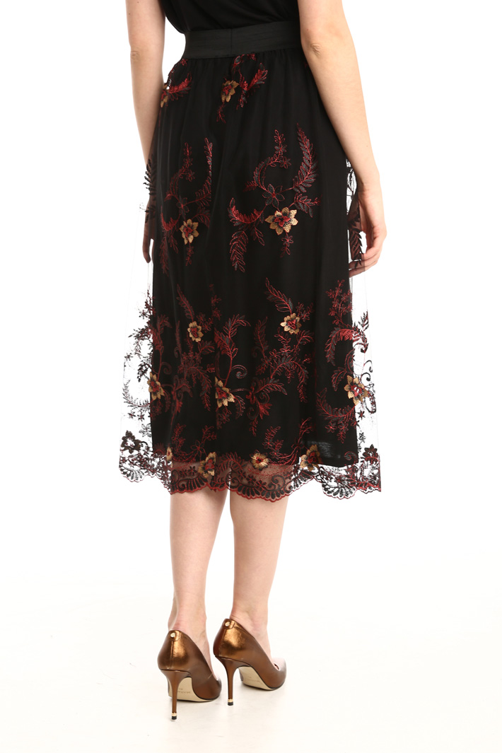 Embroidered tulle skirt Intrend Embroidered tulle skirt Intrend