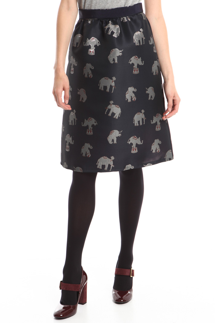 Gonna in jacquard lurex Intrend Gonna in jacquard lurex Intrend