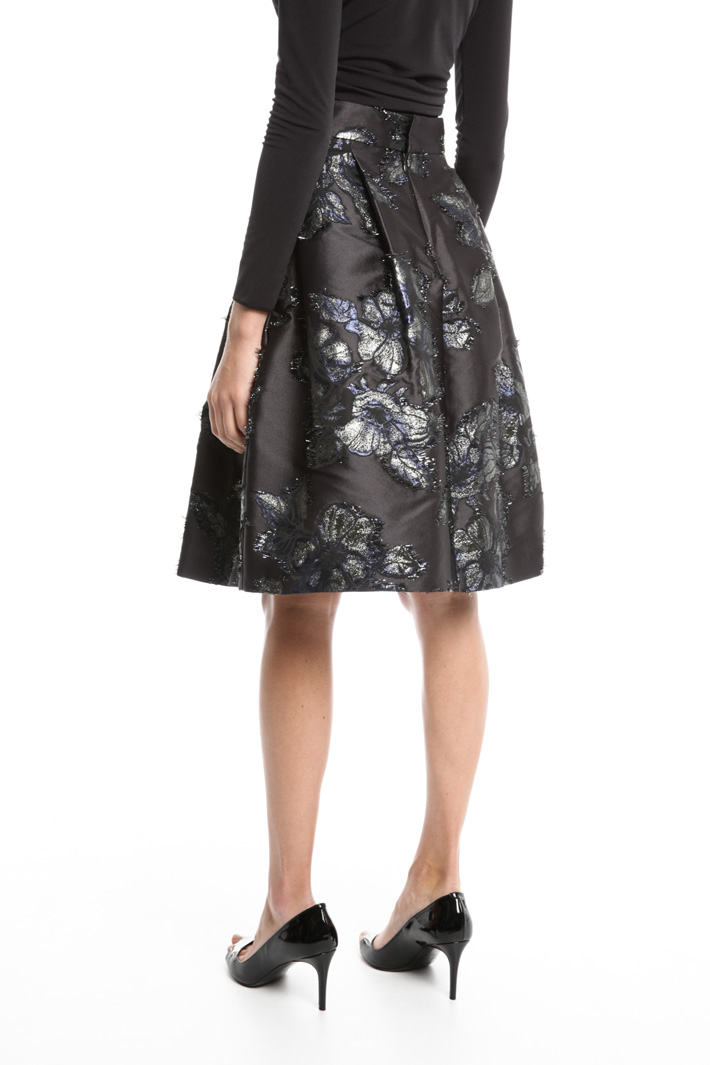 Fil coupé jacquard skirt Intrend Fil coupé jacquard skirt Intrend