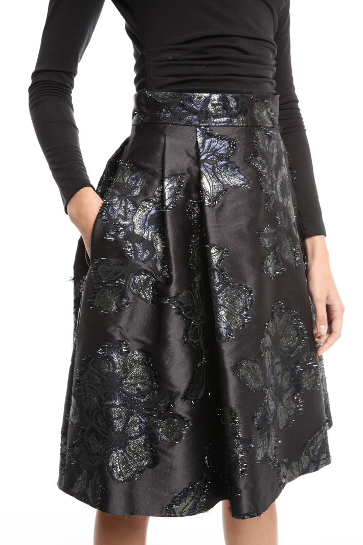 Fil coupé jacquard skirt Intrend Fil coupé jacquard skirt Intrend
