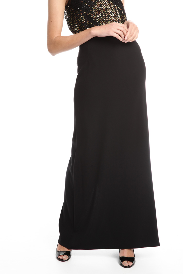 Long skirt with flounce Intrend Long skirt with flounce Intrend