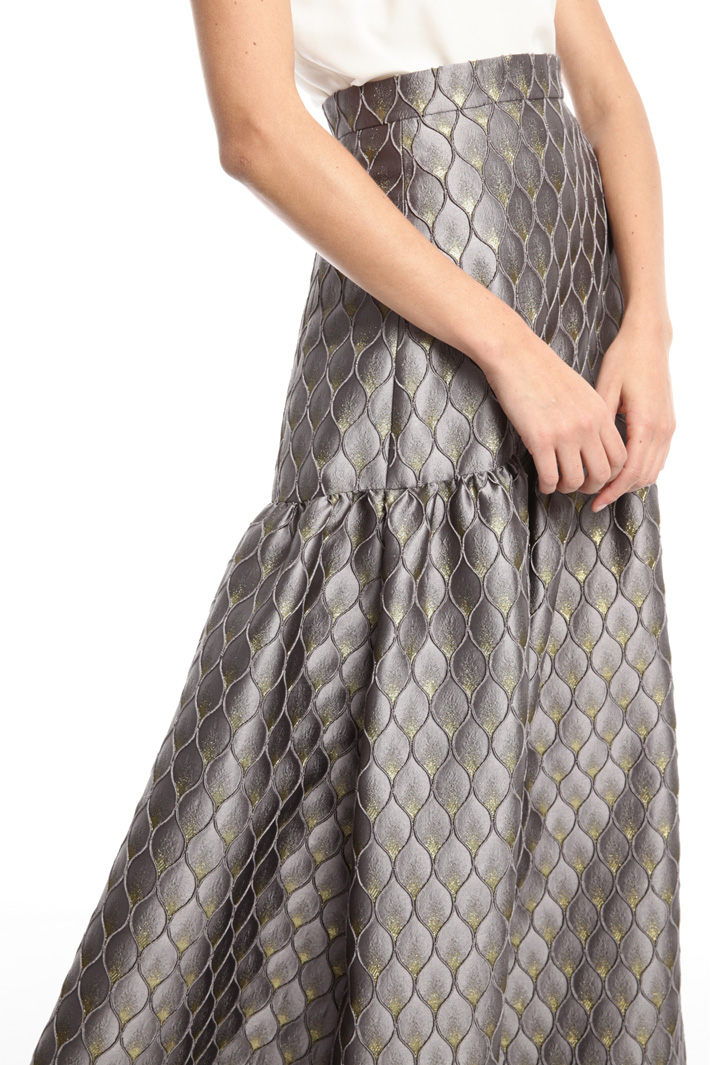 Gonna lunga jacquard lurex Intrend Gonna lunga jacquard lurex Intrend