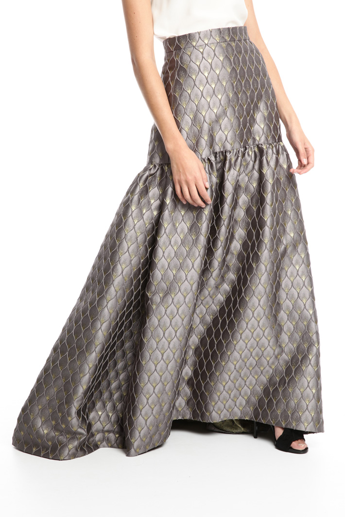 Gonna lunga jacquard lurex Intrend Gonna lunga jacquard lurex Intrend