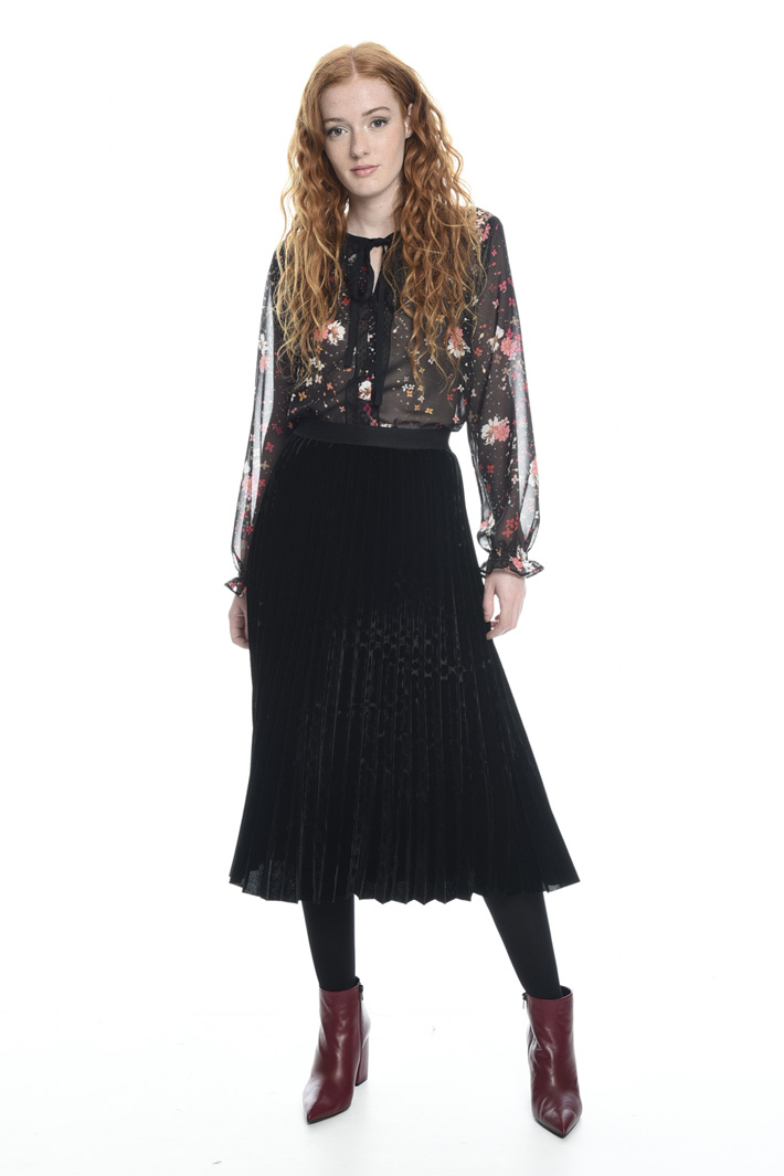 Camicia in georgette stampata Intrend Camicia in georgette stampata Intrend