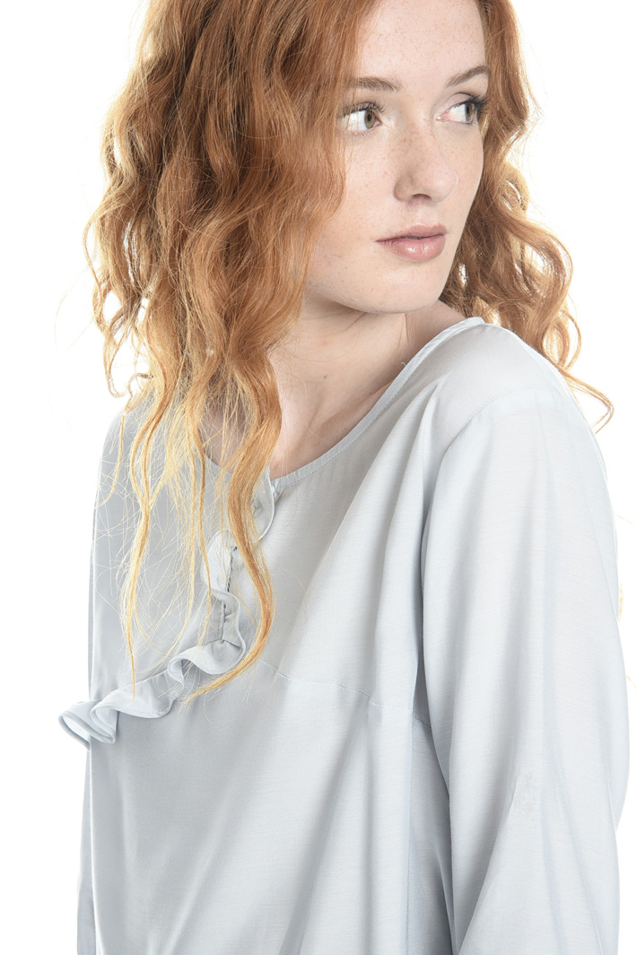 Blusa in voile con ruches Intrend Blusa in voile con ruches Intrend