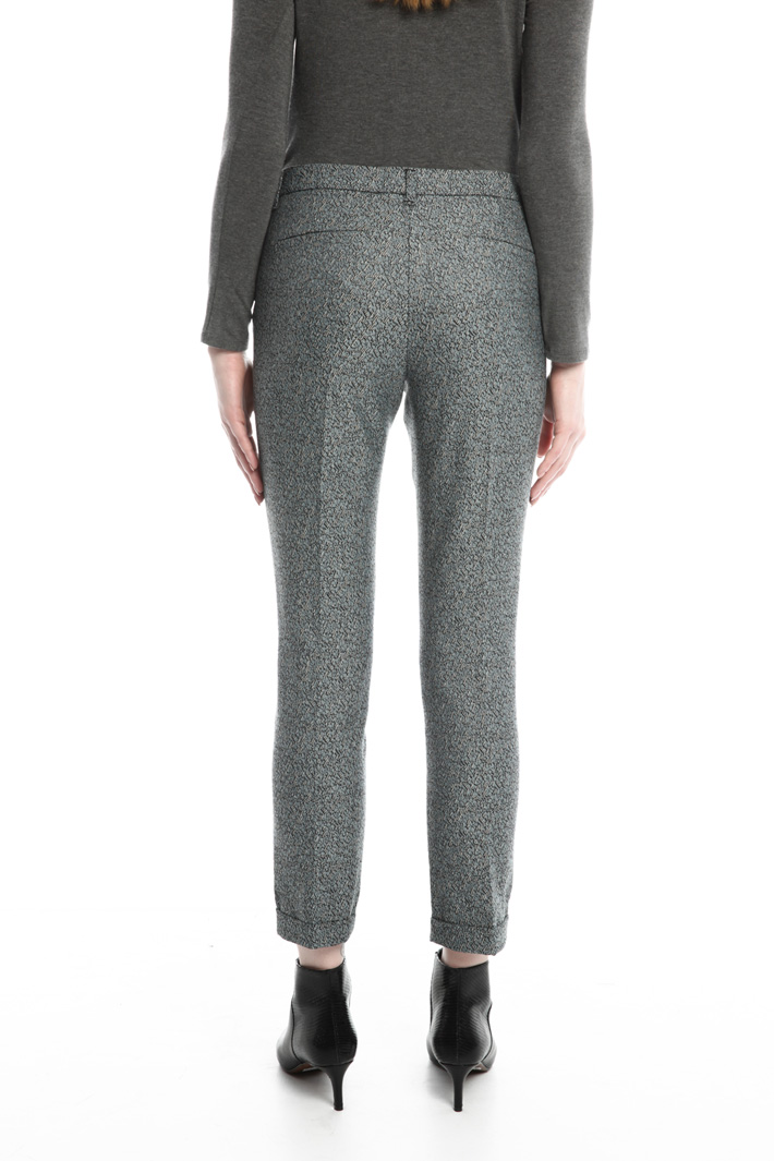 Pantalone in jacquard stretch Intrend Pantalone in jacquard stretch Intrend