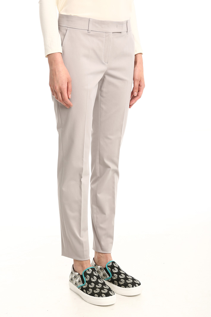 Pantaloni stretch in cotone Intrend Pantaloni stretch in cotone Intrend
