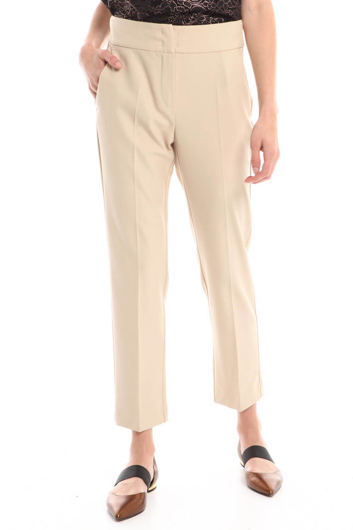 Pantaloni in crepe stretch Intrend Pantaloni in crepe stretch Intrend