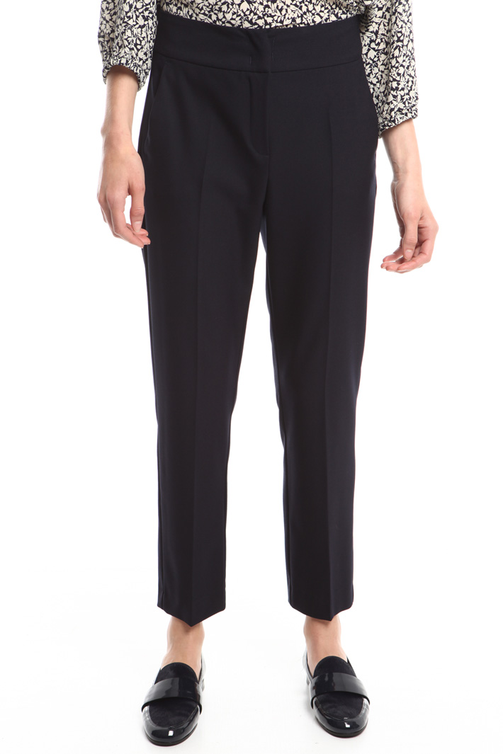 Pantaloni in crepe stretch Intrend Pantaloni in crepe stretch Intrend