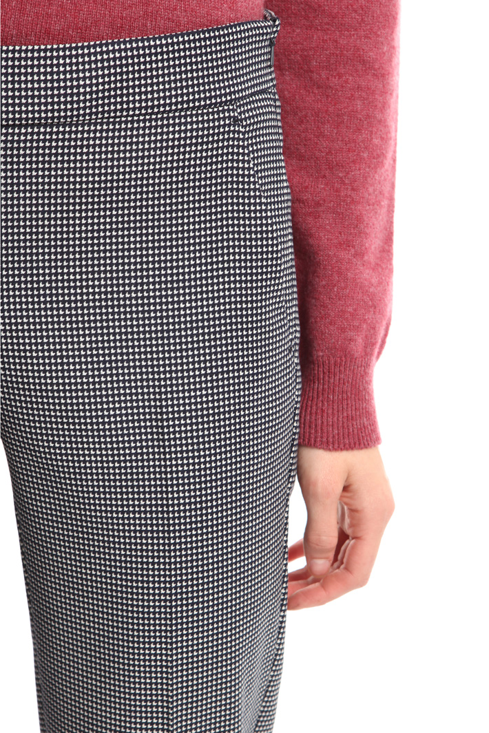 Pantalone in lana jacquard Intrend Pantalone in lana jacquard Intrend