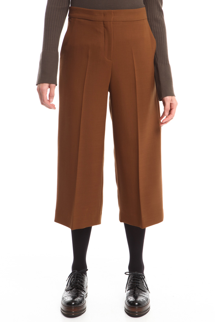 Pantaloni in tela di lana Intrend Pantaloni in tela di lana Intrend