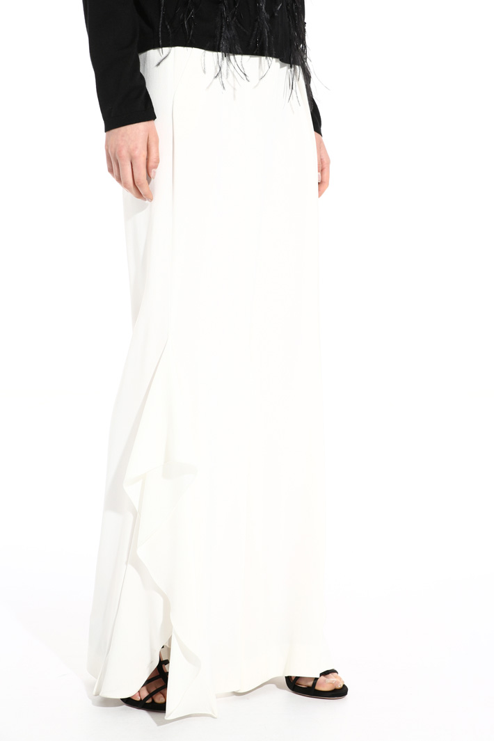 Matt envers satin trousers Intrend Matt envers satin trousers Intrend