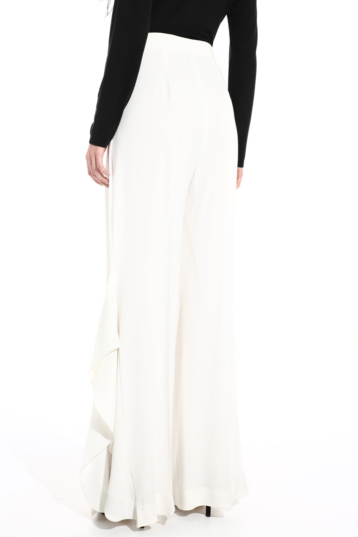 Matt envers satin trousers Intrend Matt envers satin trousers Intrend