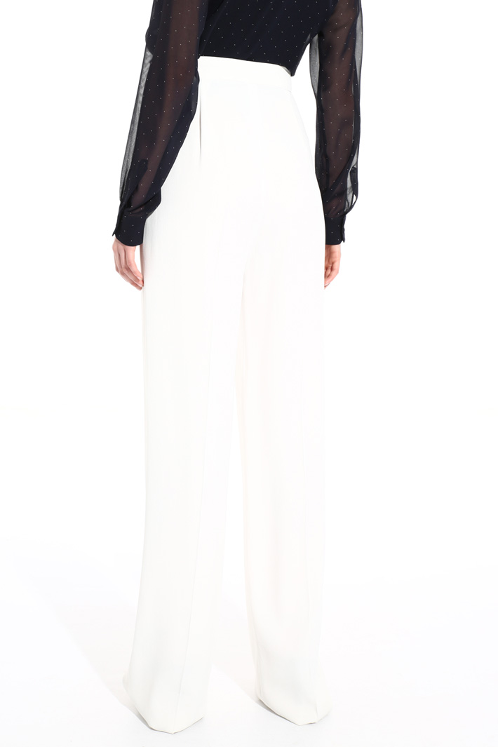 Long crepe trousers Intrend Long crepe trousers Intrend