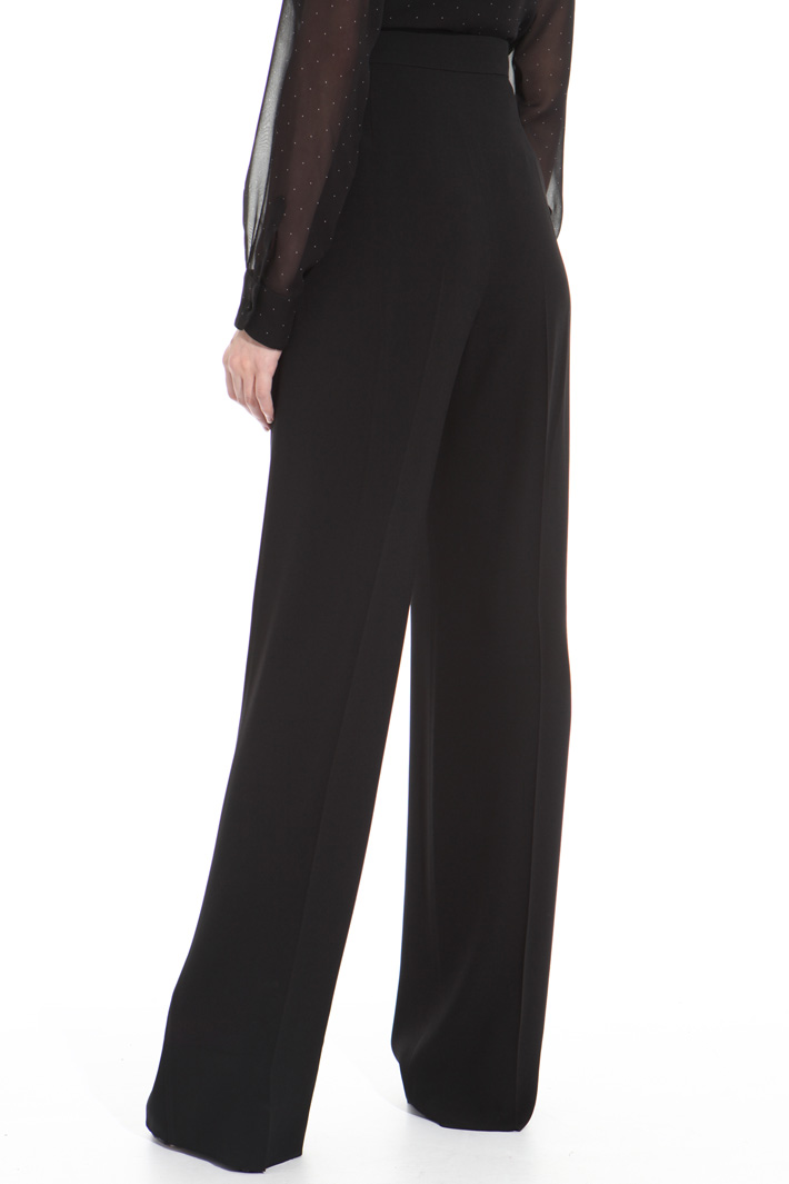Long crepe trousers Intrend Long crepe trousers Intrend