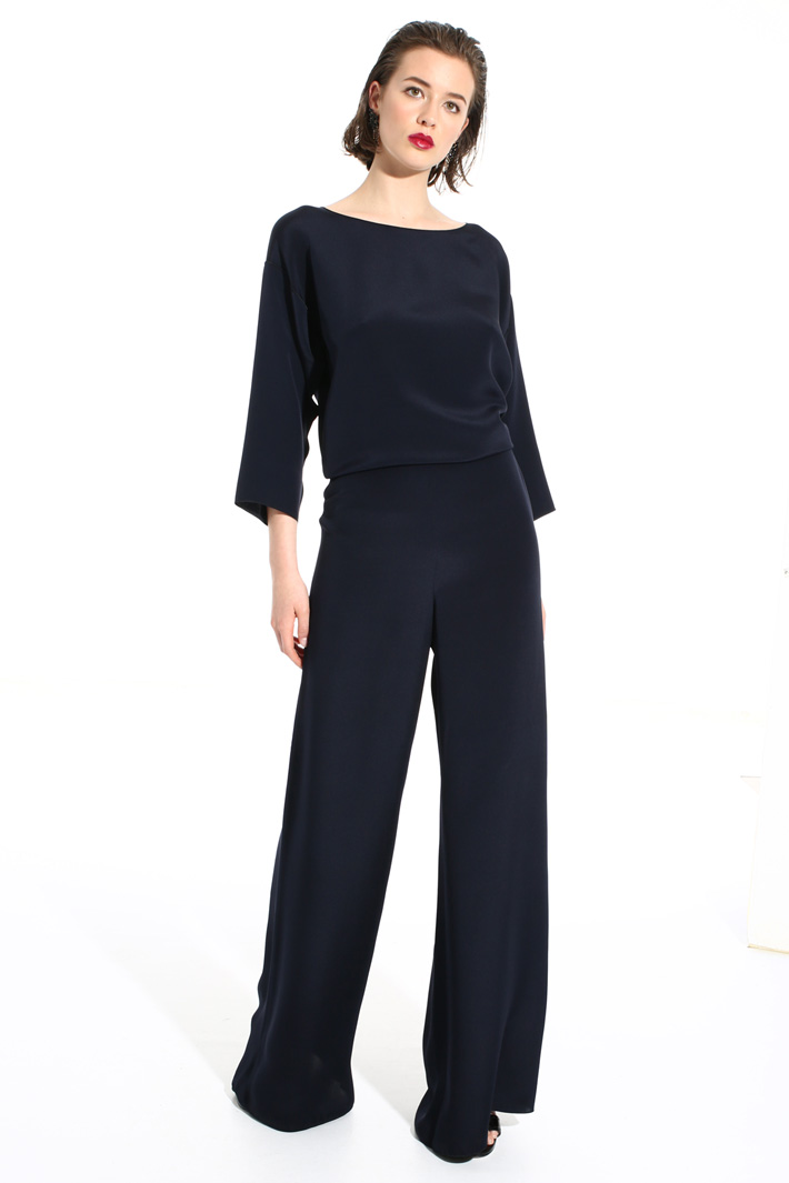 Silk palazzo trousers Intrend Silk palazzo trousers Intrend