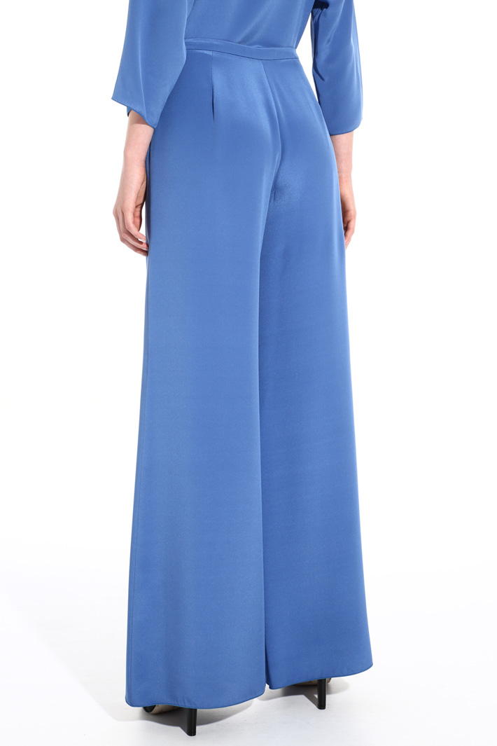 Silk palazzo trousers Intrend Silk palazzo trousers Intrend