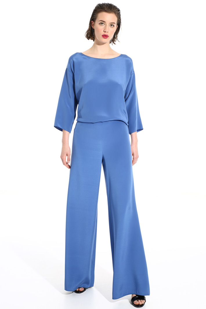 Silk palazzo trousers Intrend Silk palazzo trousers Intrend