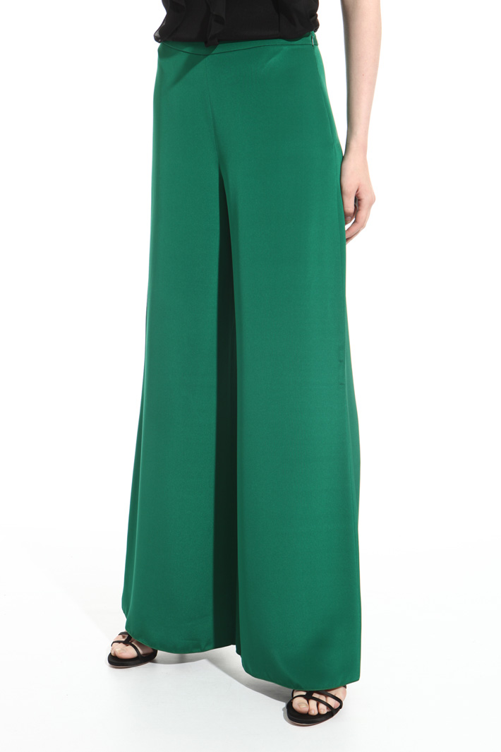 Silk palazzo trousers Intrend Silk palazzo trousers Intrend