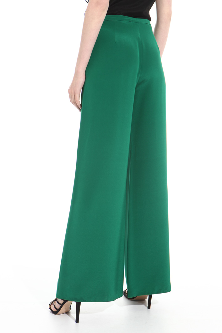Silk palazzo trousers Intrend Silk palazzo trousers Intrend