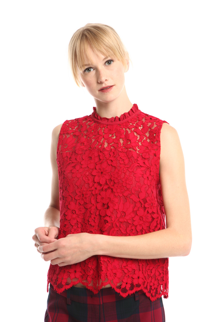 Top smanicato in pizzo Intrend Top smanicato in pizzo Intrend