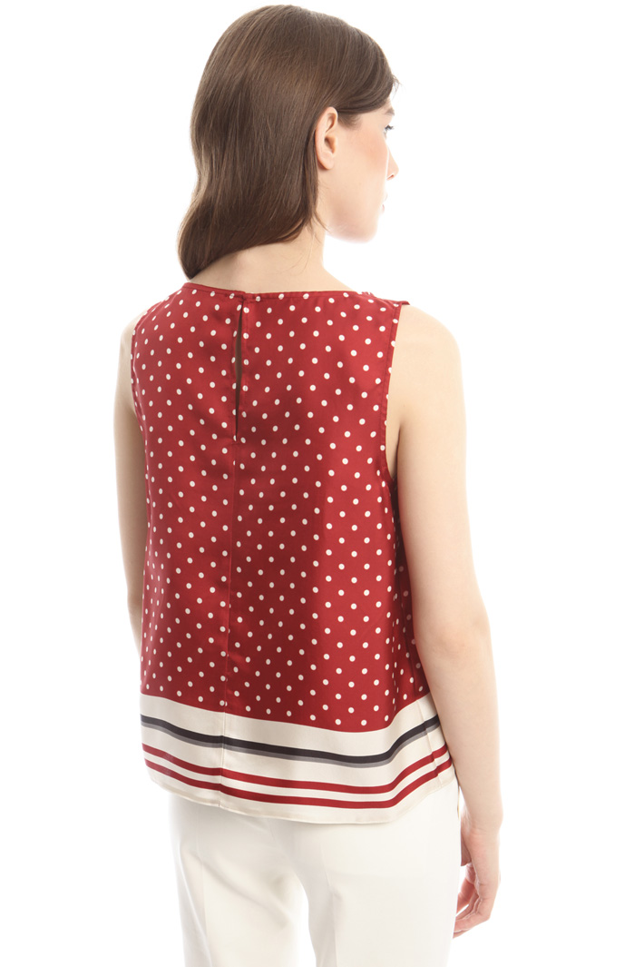 Top in twill di seta Intrend Top in twill di seta Intrend
