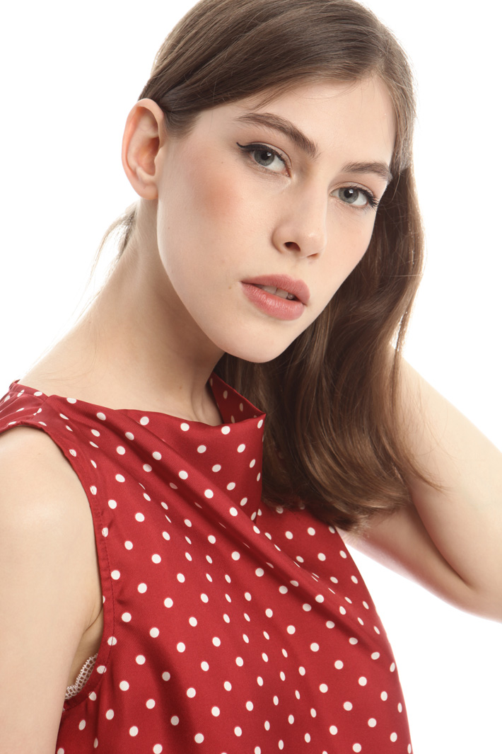 Top in twill di seta Intrend Top in twill di seta Intrend
