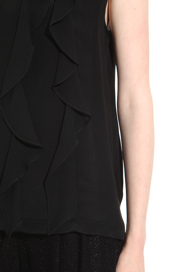 Silk georgette top Intrend Silk georgette top Intrend
