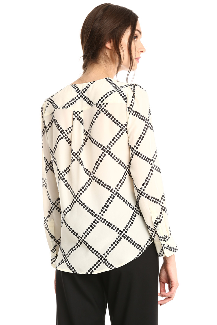 Blusa in seta stampata Intrend Blusa in seta stampata Intrend