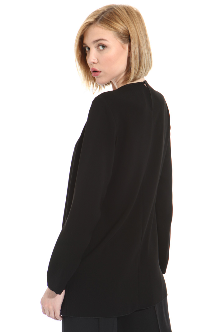 Pleated effect blouse Intrend Pleated effect blouse Intrend