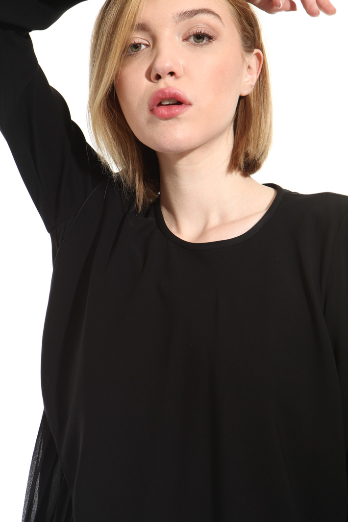 Pleated effect blouse Intrend Pleated effect blouse Intrend