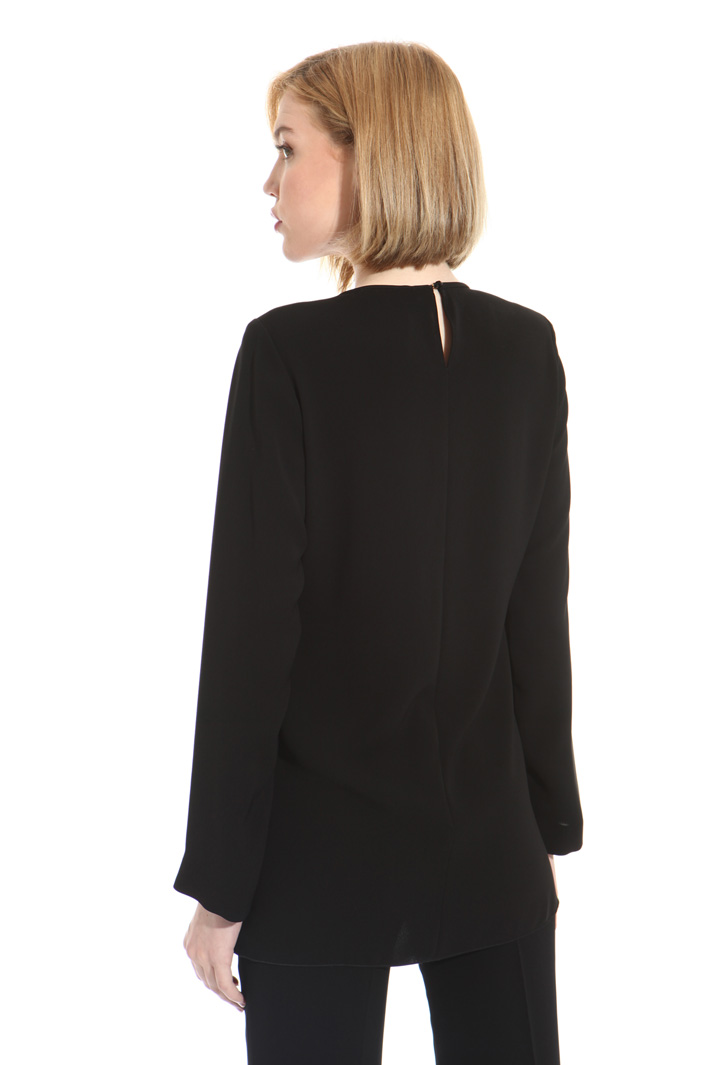 Pleated effect blouse Intrend Pleated effect blouse Intrend
