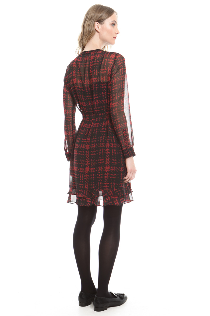 Abito in georgette stampata Intrend Abito in georgette stampata Intrend