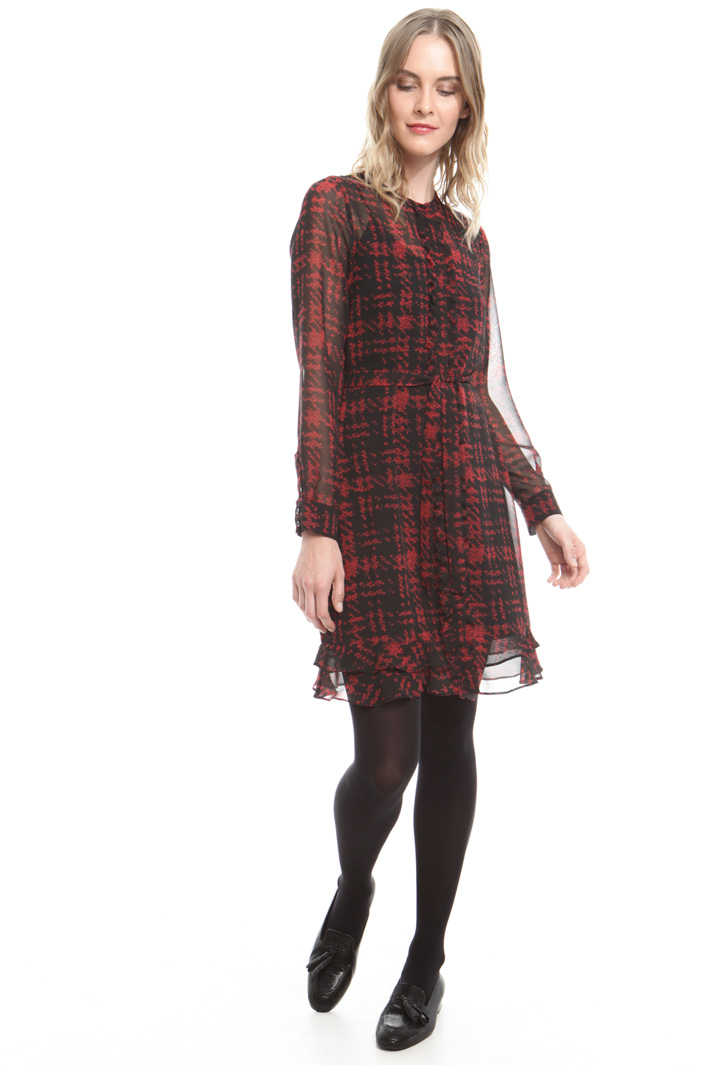 Abito in georgette stampata Intrend Abito in georgette stampata Intrend