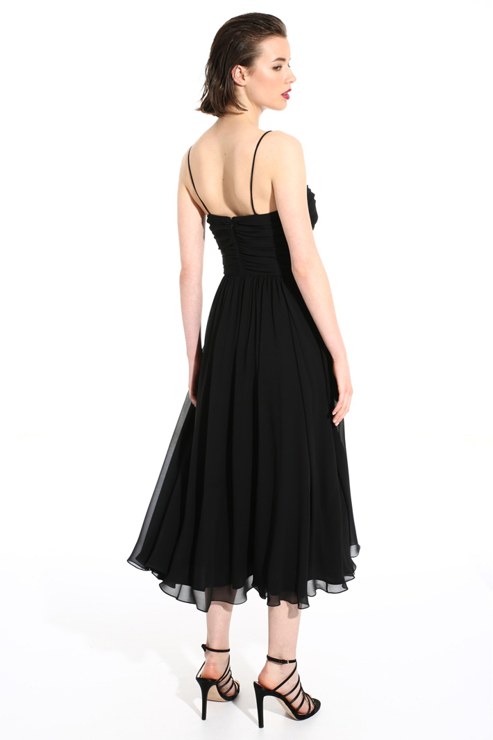 Silk georgette dress Intrend Silk georgette dress Intrend