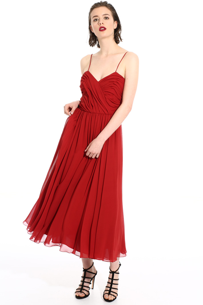 Silk georgette dress Intrend Silk georgette dress Intrend
