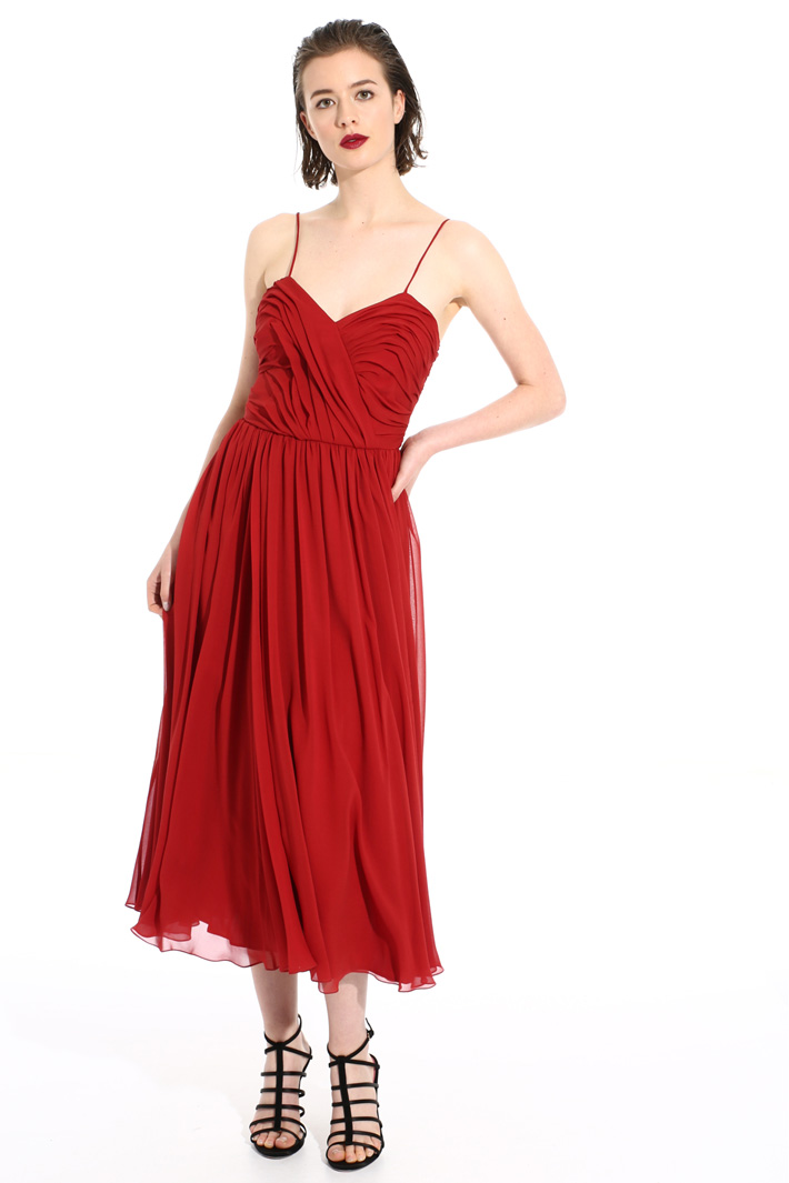 Silk georgette dress Intrend Silk georgette dress Intrend