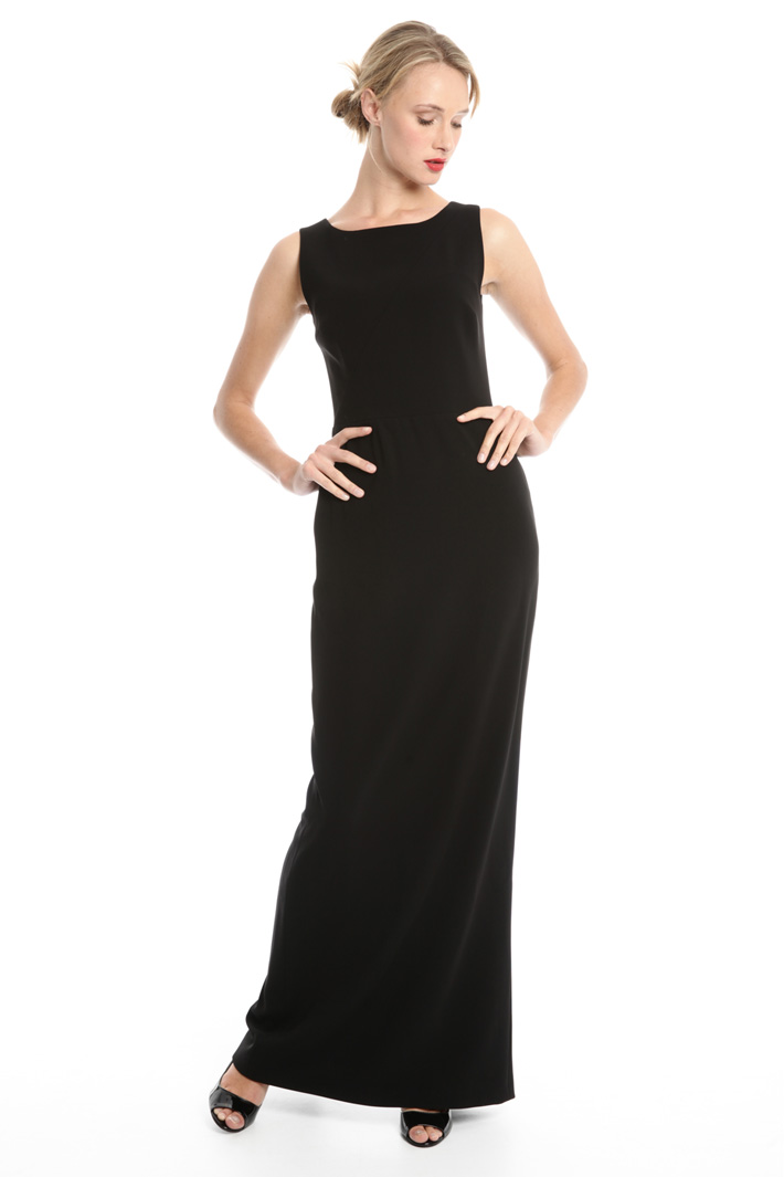 Abito in cady con spacco Intrend Abito in cady con spacco Intrend
