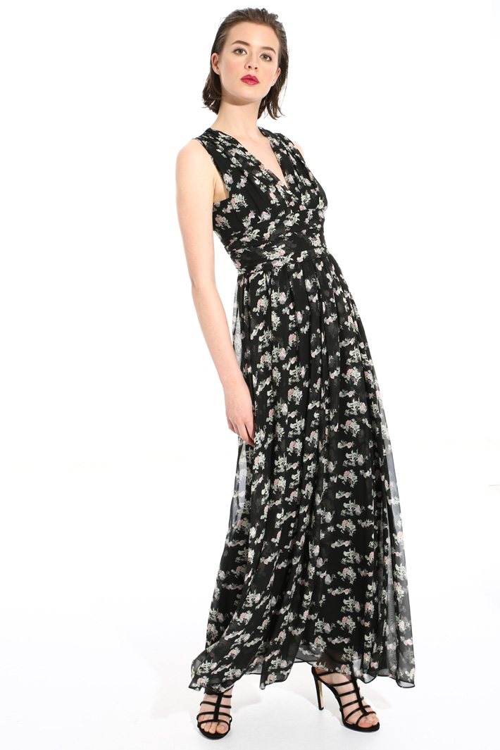 Long pure silk dress Intrend Long pure silk dress Intrend