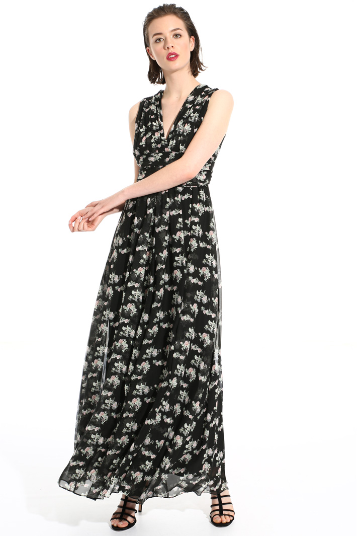 Long pure silk dress Intrend Long pure silk dress Intrend
