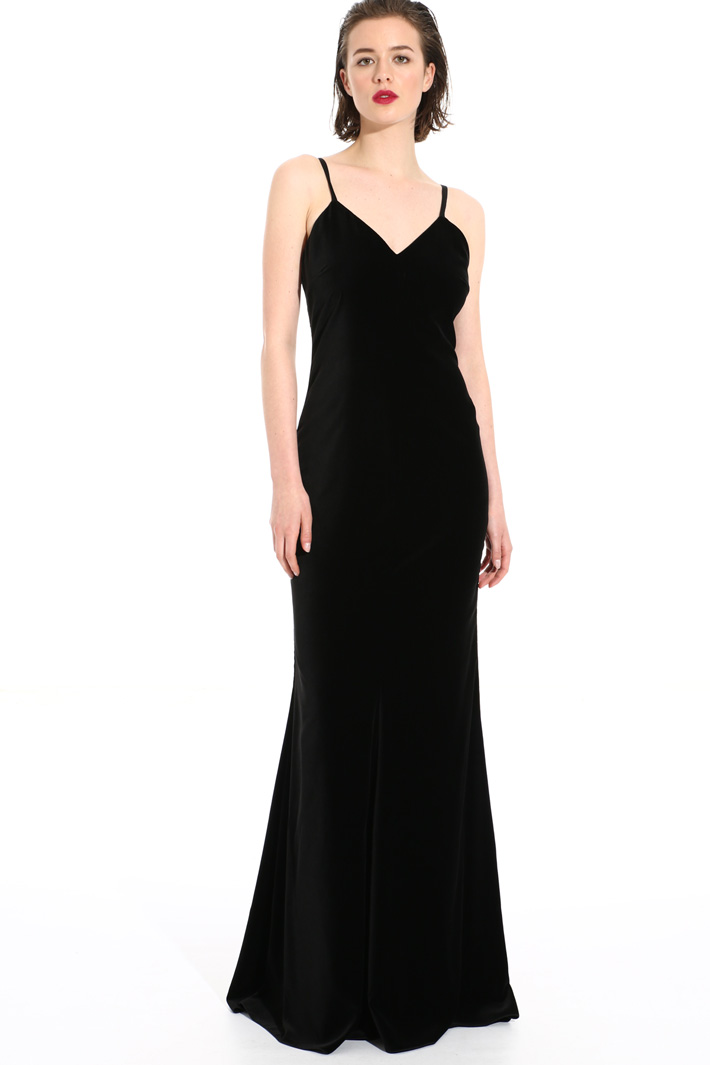 Smooth velvet dress Intrend Smooth velvet dress Intrend