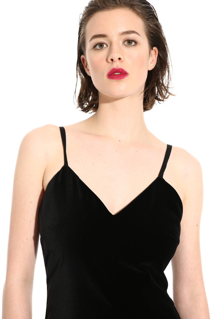 Smooth velvet dress Intrend Smooth velvet dress Intrend